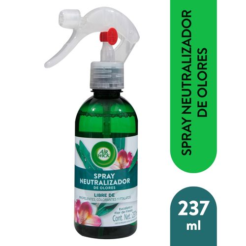 Spray Airwick neutralizador de olores eucalipto y flor de fresia - 237 ml