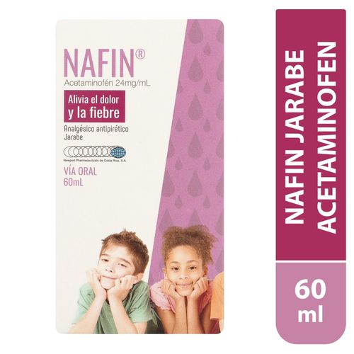Jarabe Nafin Acetaminofén -60 ml