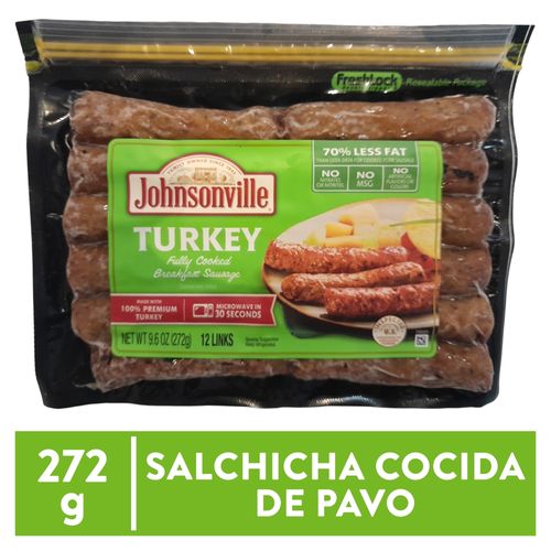Salchicha Desayu Cocida De Pavo 272 Gr