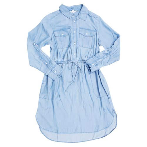 Vestido Ml Azul C Time And Tru Xs A Xl
