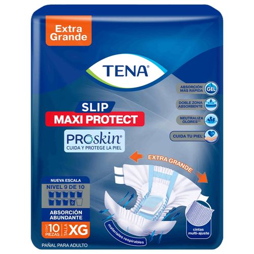 Tena Slip Maxi Protect talla XG - 10 Uds