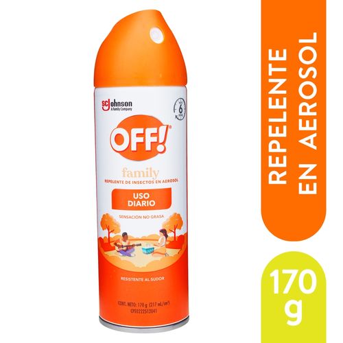 Repelente De Insectos En Aerosol Off! Active 6 Oz