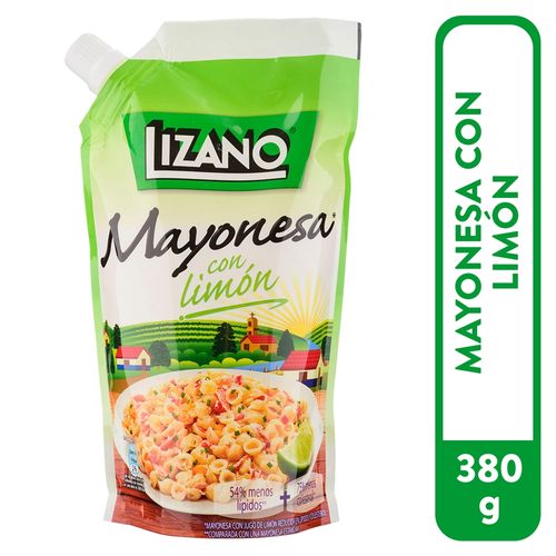 Mayonesa Lizano con limón doypack - 400 g