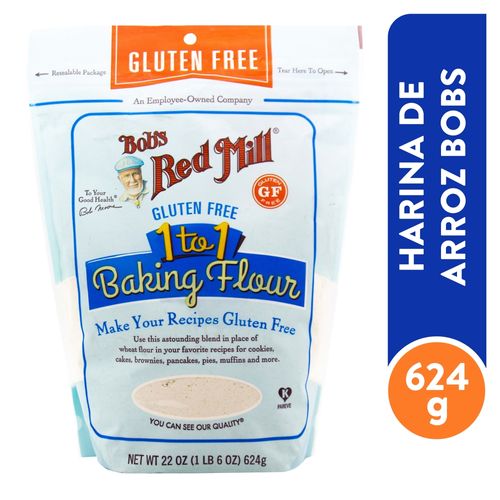 Harina de arroz Bobs Red Mill doypack - 623 g
