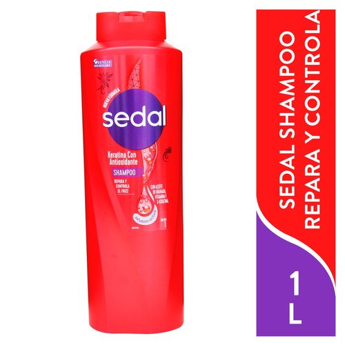 Shampoo Sedal con keratina y antioxidante - 1 L