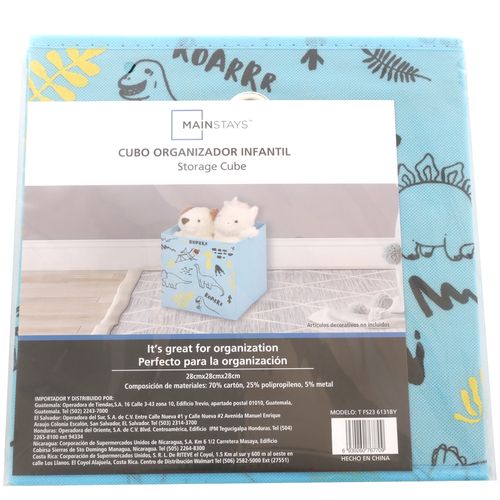 Cubo Mainstays organizador infantil