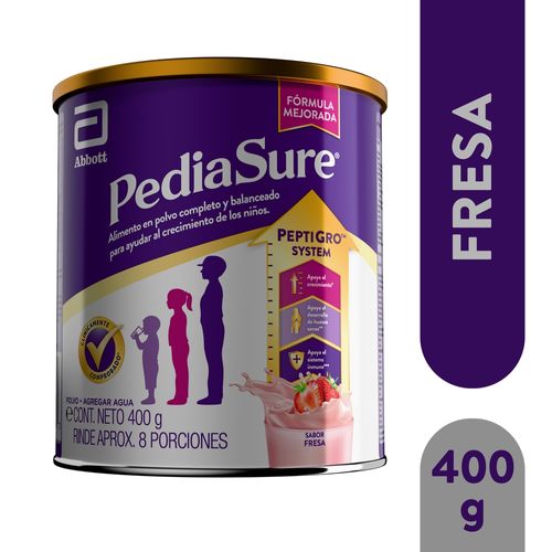 Alimento en polvo Pediasure sabor fresa - 400 g