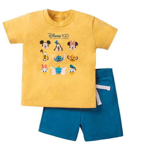 Conjunto St. Jacks mickey y amigos talla 9M -2 Pzas