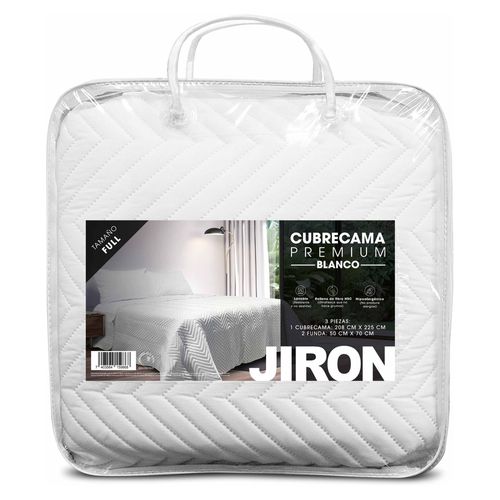 Cubrecama Jiron premium blanco
