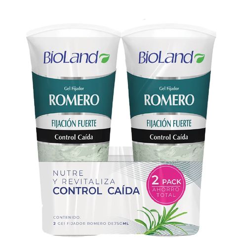 Gel Bioland Fijador Romero - 750 ml