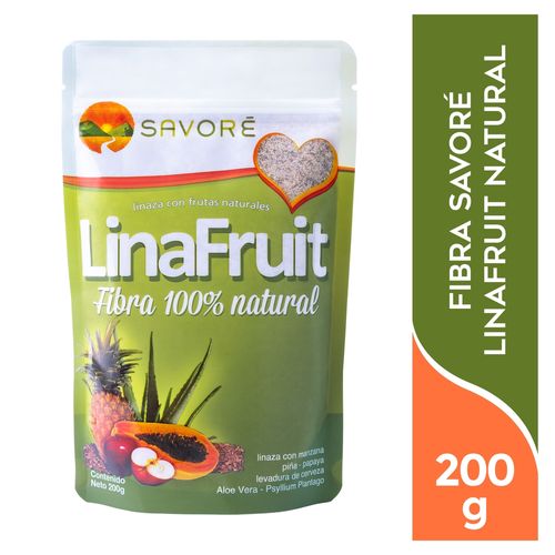 Fibra Natural Linafruit Savoré a base de linaza y frutas - 200g