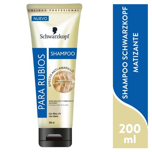 Shampoo Schwarzkoff matizante - 200 ml