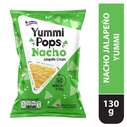 Nacho Yummies jalapeño cream bolsa - 130 g