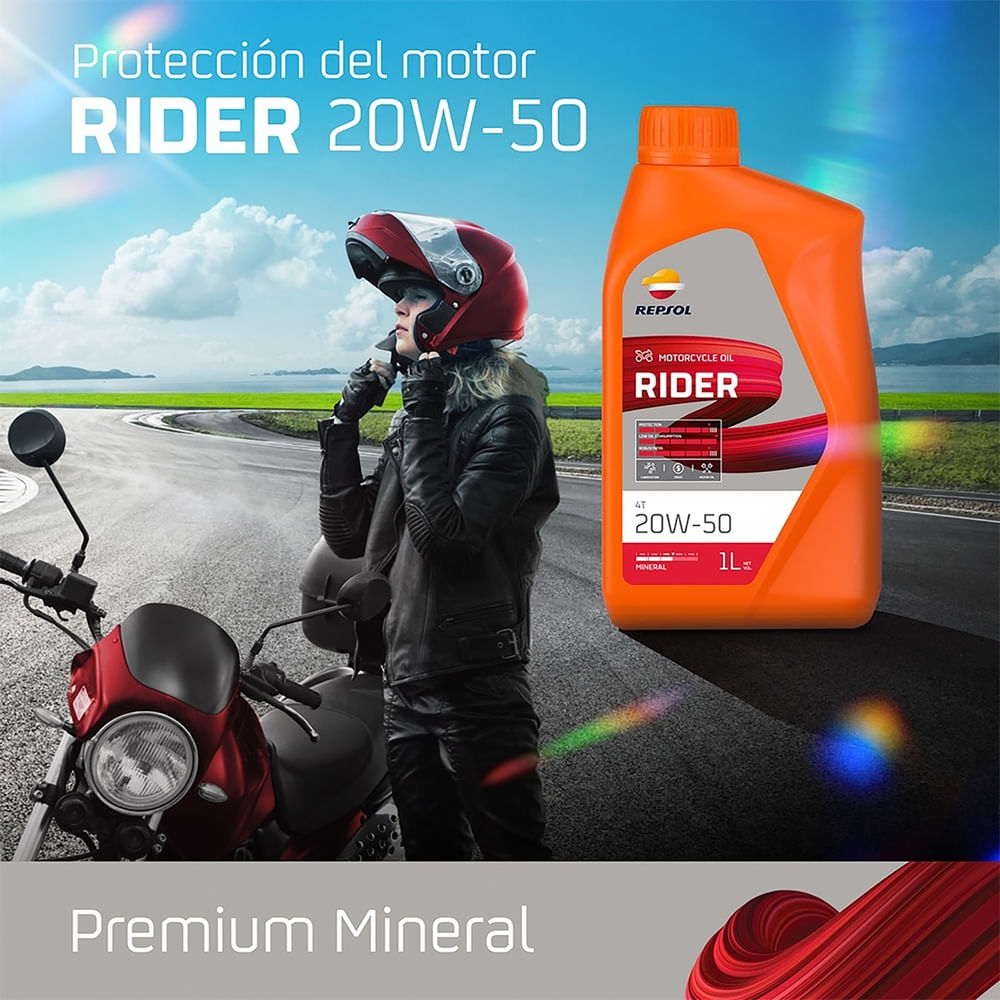 Comprar Aceite Repsol rider 4t premium 20w50 - 1 L | Walmart Costa Rica ...