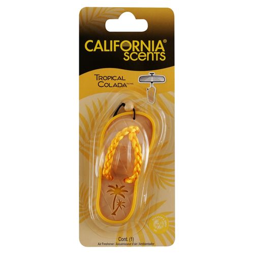 Aromatizante California Scents para auto tropical colada - 1 ud