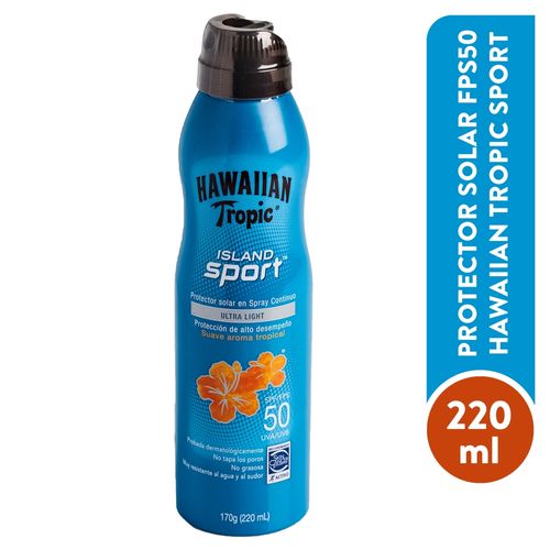 Protector solar Hawaiian Tropic sport FPS 50 - 220 ml