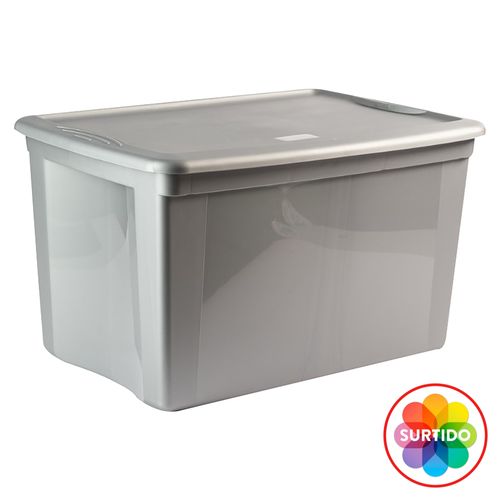 Caja organizadora Home pro colores surtidos y capacidad 60 L