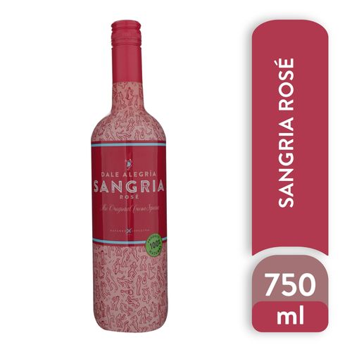 Sangría Dale Alegria Rosada Rosca - 750ml