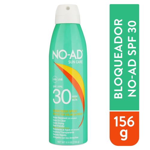 Protector solar NO AD spray FPS 30 - 163 g
