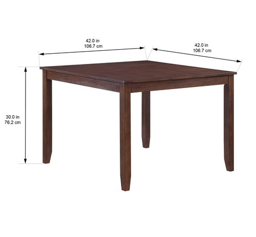 Juego comedor Mainstays alto capacidad 4 personas