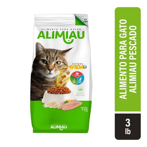 Alimento seco Alimiau para gato adulto crujiente y sabroso - 1500 g