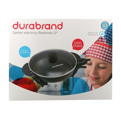 Durabrand Sarten Elect 120v 1200w Redond