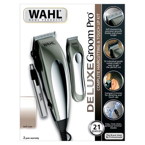 Cortadora de Cabello Wahl Combo Deluxe Groom Pro (modelo 79305-3608)