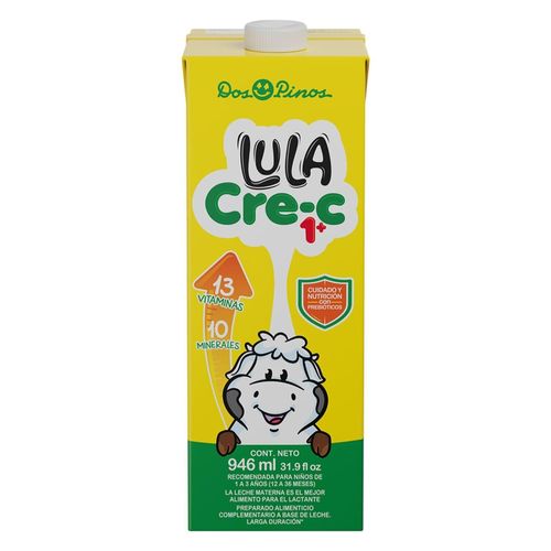 Leche Dos Pinos uht cre-c  1+ sin azúcar añadido - 946 ml