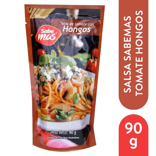 Salsa Sabemas Tomate Hongos 90 Gr