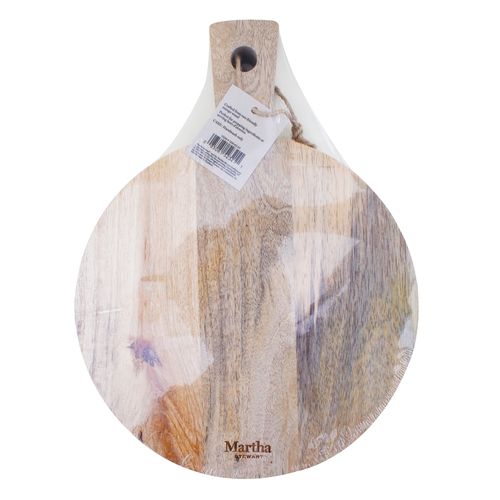 Tabla De Cortar Redonda Martha Stewart