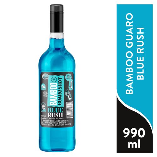 Bamboo Guaro Blue Rush 990ml 17 5 Alc