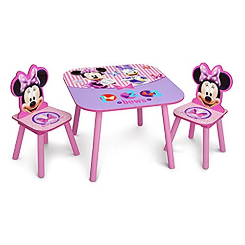 Set Delta Mesa y Sillas Minnie Mouse