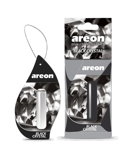 Aromatizante Papel Líquido Black Crystal Areon para Carro