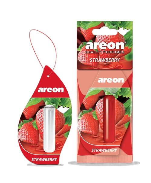 Aromatizante Papel Líquido Fresa Areon para Carro