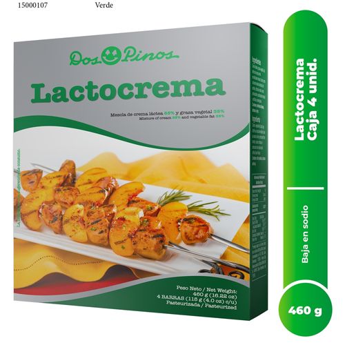Mantequilla Dos Pinos lactocrema barra - 460 g