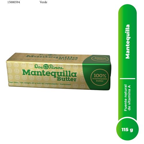Mantequilla Dos Pinos en barra - 115 g