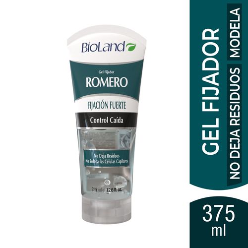 Gel Fijador Bioland Romero Fijación Fuerte - 375 ml