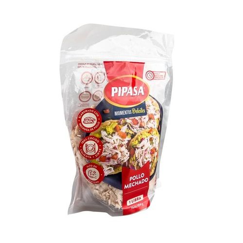 Pollo cocido Pipasa mechado - 454 g
