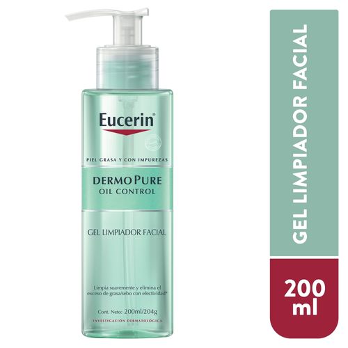 Gel limpiador Eucerin dermopure - 200 ml