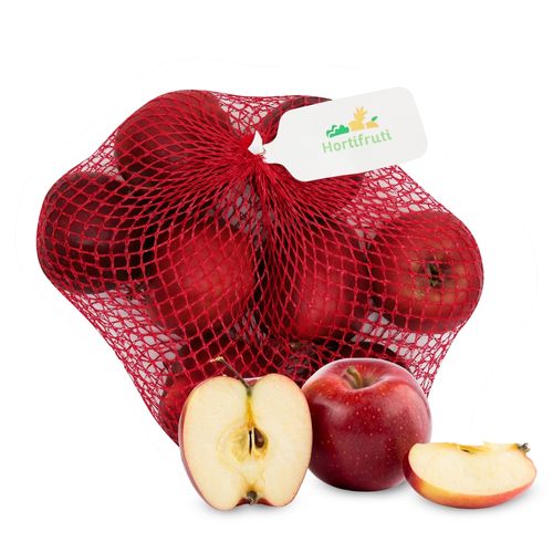 Manzana roja Hortifruti en malla - Aproximadamente de 7 a 12 uds por kg
