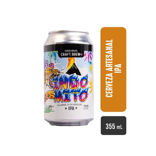 Cerveza Costa Ricas's Craft Brew Co Indomito Lata - 355ml