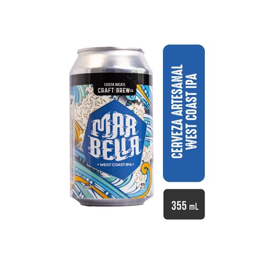 Cerveza Costa Ricas's Craft Brew Co Marbella Tropica Lata - 355ml