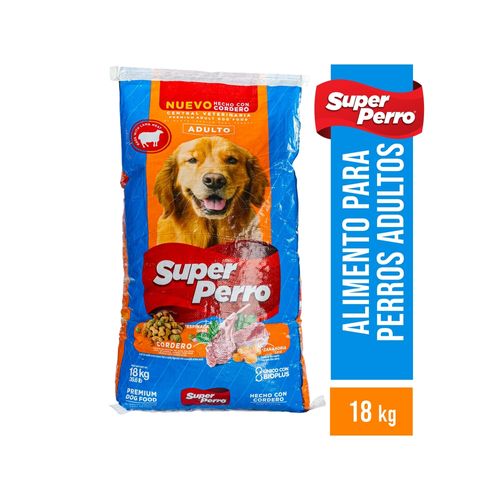 Alimento Super Perro para perro adulto sabor cordero -18000 g
