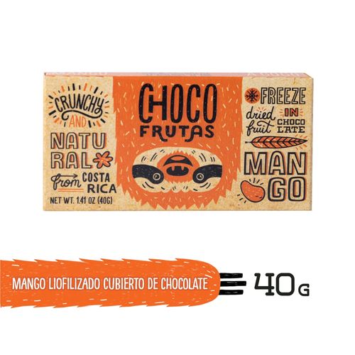 Chocolates Chocofrutas Mango Caja - 40g