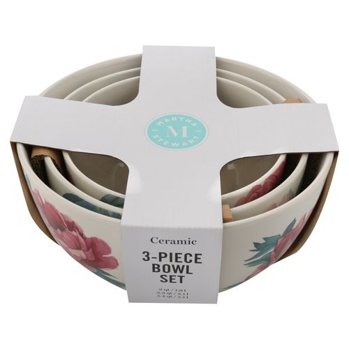 Set 3 Tazones Redondos Martha Stewart