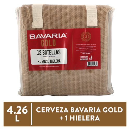 Bavaria Gold 355ml Vd 12pk Bolso 4260 Ml