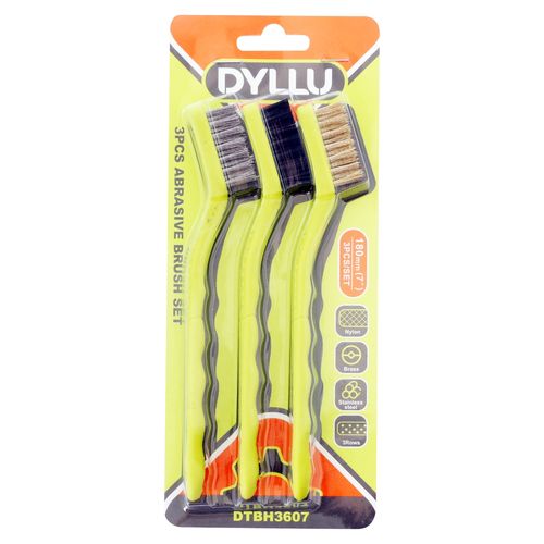 Set 3 Cepillos Abras Dyllu
