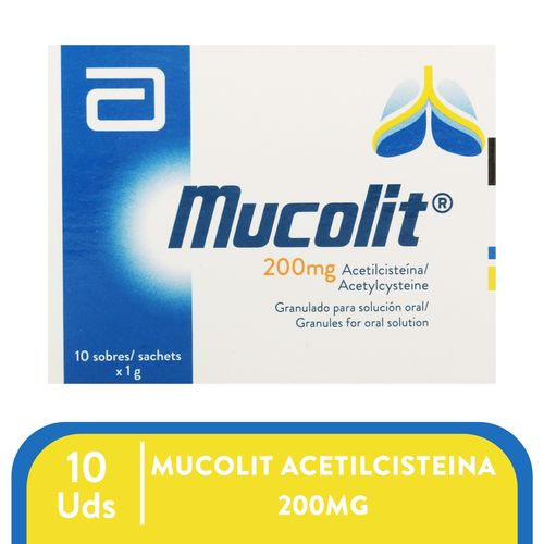 Mucolit 200Mg X 10 Sobres(S)