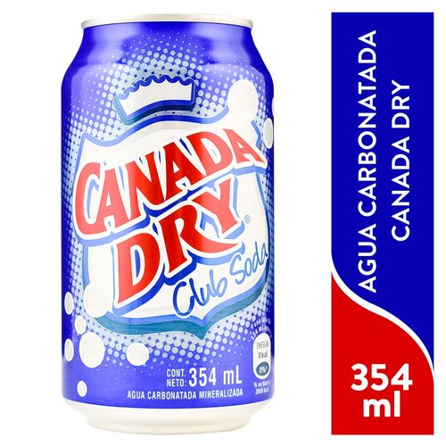 Canada Dry Soda 354 Ml Lata