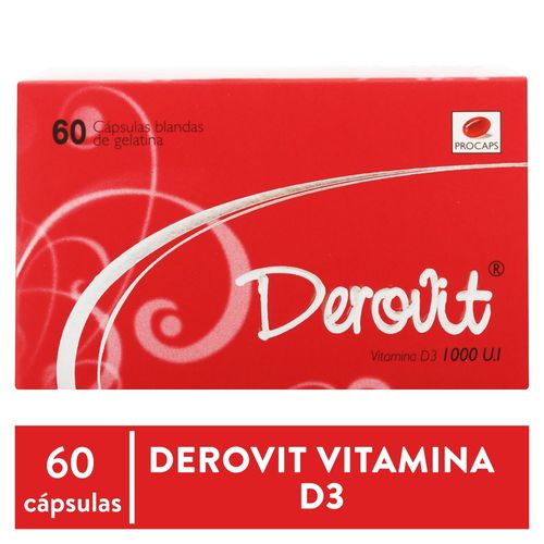 Derovit 1000 Procaps Capsula 60 Unid Ea